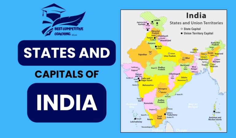 States and Capitals Of India